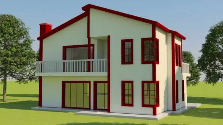 Çelik Ev 143 m2